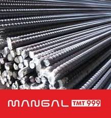 Fe-500 Grade Mangal TMT Bar - 16mm